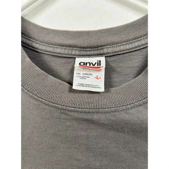 vintage Y2K Rage Against The Machine Ratm Rock Band Gray t-shirt Large Flaw - Picture 5 of 9